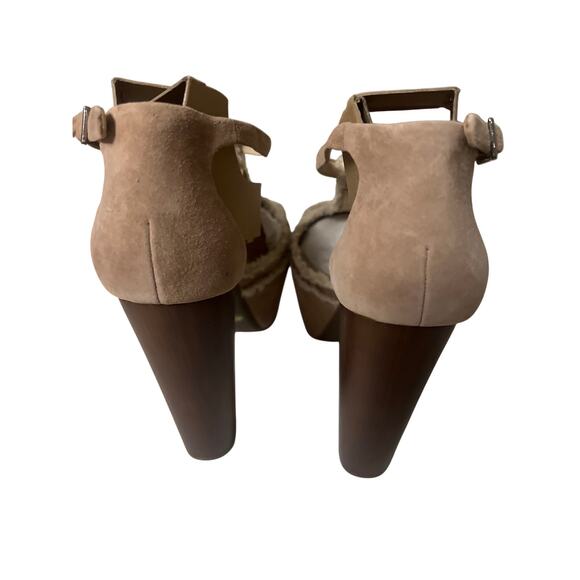 JESSICA SIMPSON DANY3 PLATFORM SANDALS 8 M 38 1/2 - Picture 3 of 11